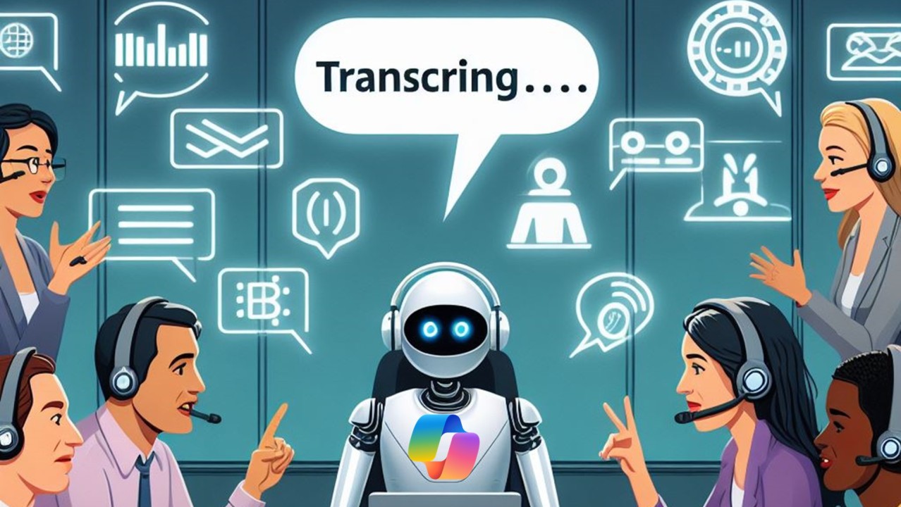 Teams Meeting Transcription bot sits at the heart of Copilot for Microsoft 365 - generated by Microsoft Copilot - © Robbert Berghuis